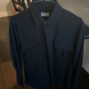 Anglo Italian wool over shirt